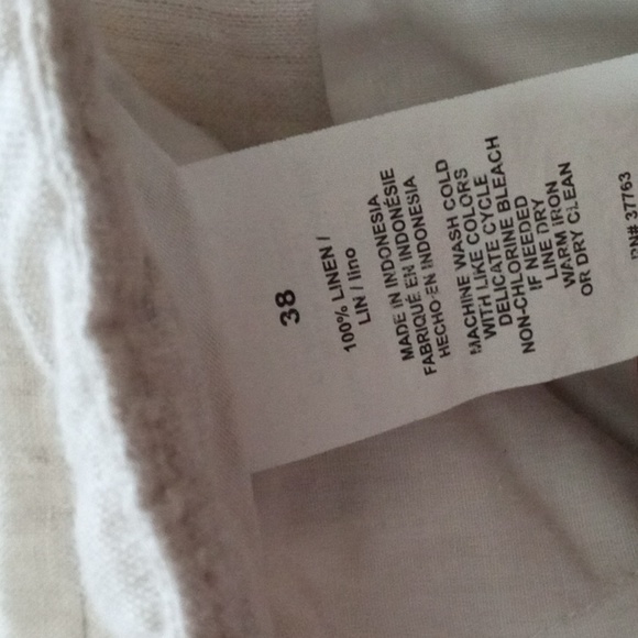 Perry Ellis Linen Pants - Picture 4 of 9